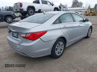 2011 Hyundai Sonata GLS with VIN 5NPEB4AC3BH047691, listed as a IAAI auction lot 42140930 with 99,696 mi miles and . Bid and sale history available at carsss.com. Image 4.