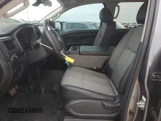 2021 Nissan Titan SV with VIN 1N6AA1EE2MN507967, listed as a Copart auction lot 45288265 with 53,293 mi miles and Salvage title. Bid and sale history available at DreamBid. Image 7.