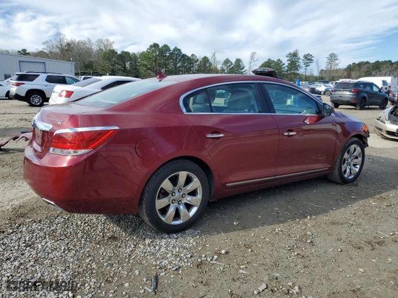 2010 Buick LaCrosse CXS with VIN 1G4GE5EVXAF223111, listed as a Copart auction lot 50059885 with 132,521 mi miles and Salvage Title. Bid and sale history available at carsss.com. Image 3.