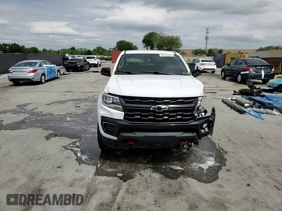 2021 Chevrolet Colorado 2WD LT with VIN 1GCHSCEA9M1297298, listed as a Copart auction lot 52123565 with 40,683 mi miles and Non Repairable. Bid and sale history available at carsss.com. Image 14.