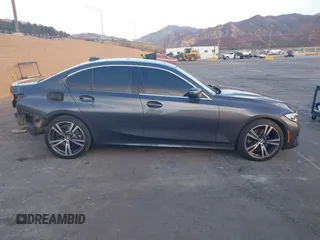 2019 BMW 3 Series 330i xDrive with VIN WBA5R7C58KAJ81967, listed as a IAAI auction lot 41093104 with 46,445 mi miles. Bid and sale history available at carsss.com. Image 14.