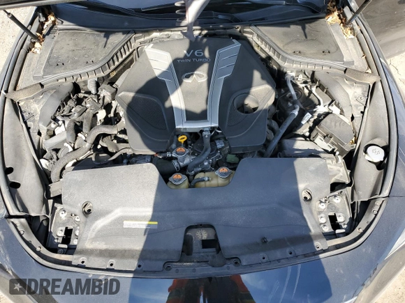 2017 Infiniti Q60 Premium with VIN JN1EV7EL6HM551267, listed as a Copart auction lot 46434555 with 45,072 mi miles and Salvage title. Bid and sale history available at DreamBid. Image 11.