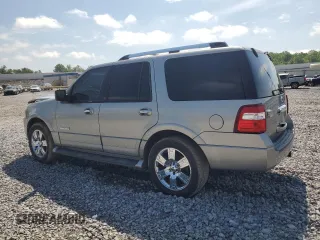 2008 Ford Expedition Limited с VIN 1FMFU19598LA68774, выставлен на аукционе Copart как лот 57133635 с пробегом Не указан миль и Списание • Salvage title. История ставок и продаж доступна на DreamBid. Изображение 2.