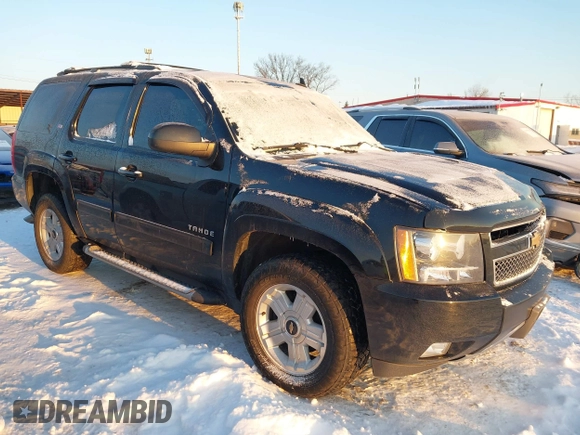 2012 Chevrolet Tahoe LT with VIN 1GNSKBE09CR295291, listed as a IAAI auction lot 41261810 with 133,400 mi miles and . Bid and sale history available at DreamBid. Image 1.