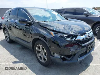 2019 Honda CR-V EX-L with VIN 7FARW1H87KE034130, listed as a IAAI auction lot 42175356 with 102,462 mi miles and . Bid and sale history available at DreamBid. Image 1.