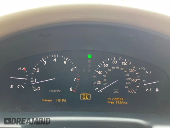 2005 Lexus LS 430 z VIN JTHBN36F250177548, wystawiony jako Copart lot #54142625 z przebiegiem 228 639 mil mil oraz Czysty tytuł • Clean title. Historia ofert i sprzedaży dostępna na DreamBid. Obrazek 8.