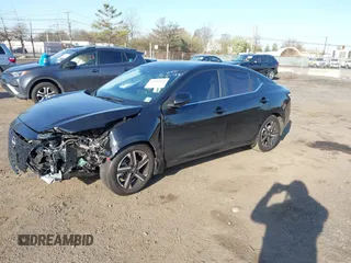 2024 Nissan Sentra SV with VIN 3N1AB8CV5RY231843, listed as a IAAI auction lot 42069460 with 11,619 mi miles and . Bid and sale history available at DreamBid. Image 18.
