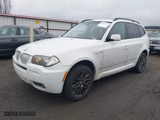 2007 BMW X3 3.0si with VIN WBXPC93457WF24671, listed as a IAAI auction lot 41916704 with 164,015 mi miles. Bid and sale history available at carsss.com. Image 2.
