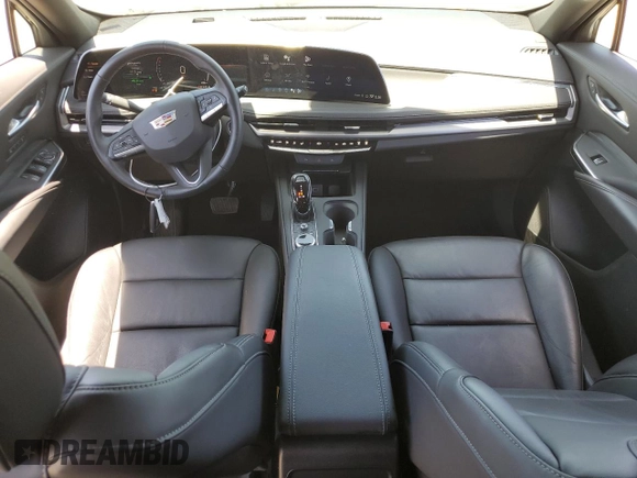 2024 Cadillac XT4 AWD Premium Luxury with VIN 1GYFZDR48RF153128, listed as a Copart auction lot 60712485 with 14,765 mi miles and Salvage title. Bid and sale history available at DreamBid. Image 8.