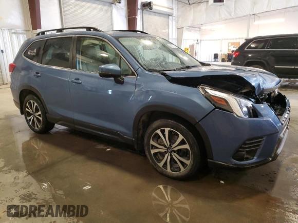 2023 Subaru Forester Limited with VIN JF2SKAPC7PH511436, listed as a Copart auction lot 58751175 with 17,892 mi miles and Salvage title. Bid and sale history available at DreamBid. Image 4.