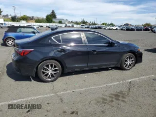 2020 Acura ILX Premium with VIN 19UDE2F7XLA007198, listed as a Copart auction lot 52932825 with 48,918 mi miles and Salvage title. Bid and sale history available at DreamBid. Image 3.