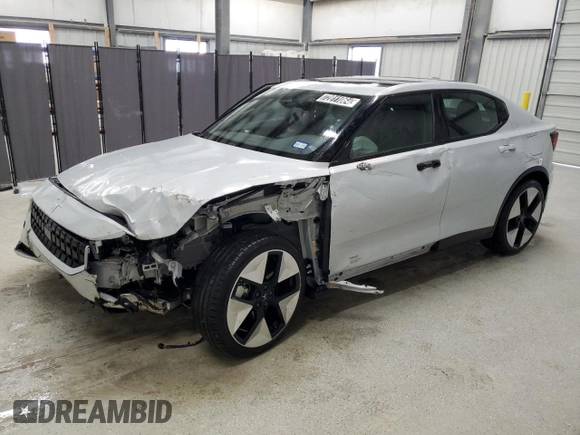 2023 Polestar 2 with VIN YSMED3KA7PL114169, listed as a Copart auction lot 72011064 with Not Provided miles and Salvage Title. Bid and sale history available at carsss.com. Image 1.