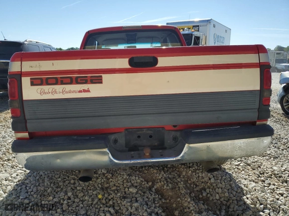 1999 Dodge Ram 1500 with VIN 1B7HC13Z7XJ552822, listed as a Copart auction lot 53416704 with 0 mi miles and Non Repairable. Bid and sale history available at carsss.com. Image 6.