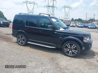 2016 Land Rover LR4 HSE Lux with VIN SALAK2V61GA846125, listed as a IAAI auction lot 42626249 with 151,281 mi miles and . Bid and sale history available at DreamBid. Image 1.