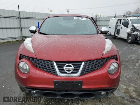 2012 Nissan Juke SV with VIN JN8AF5MR2CT112623, listed as a Copart auction lot 85355864 with 71,861 mi miles and Salvage Title. Bid and sale history available at carsss.com. Image 5.