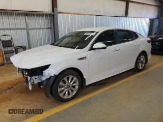 2018 Kia Optima LX with VIN 5XXGT4L37JG250984, listed as a Copart auction lot 48423685 with 91,201 mi miles and Salvage Title. Bid and sale history available at carsss.com. Image 1.