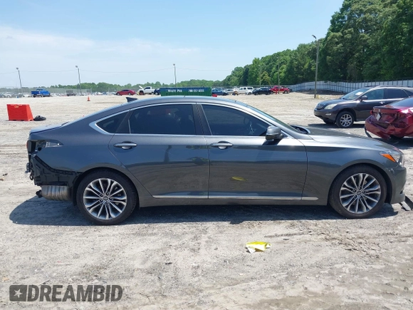 2017 Genesis G80 3.8L с VIN KMHGN4JE3HU205815, выставлен на аукционе IAAI как лот 42256279 с пробегом 111 158 миль миль и . История ставок и продаж доступна на DreamBid. Изображение 14.