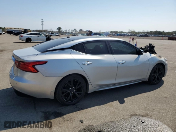 2017 Nissan Maxima Platinum with VIN 1N4AA6AP9HC432439, listed as a Copart auction lot 54604075 with Not provided miles and Non repairable. Bid and sale history available at DreamBid. Image 3.