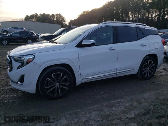 2019 GMC Terrain Denali with VIN 3GKALXEX2KL116367, listed as a Copart auction lot 85319184 with 178,516 mi miles and Salvage Title. Bid and sale history available at DreamBid. Image 1.