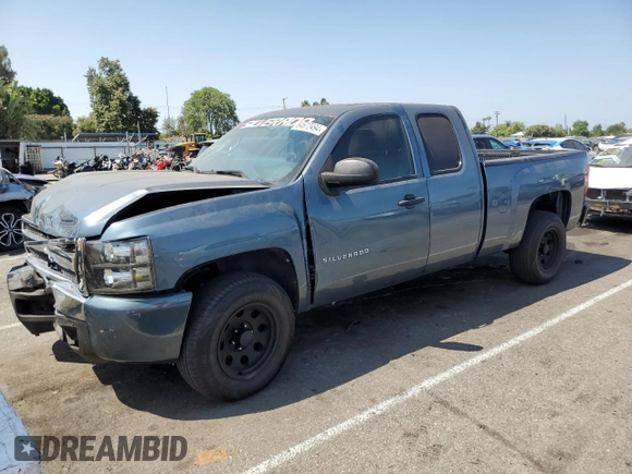 2011 Chevrolet Silverado 1500 LT with VIN 1GCRCSEA8BZ297190, listed as a Copart auction lot 64672494 with 163,472 mi miles and Salvage Title. Bid and sale history available at DreamBid. Image 1.