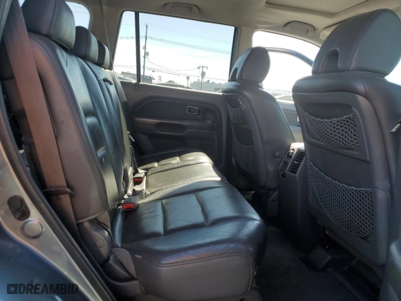 2006 Honda Pilot EX-L with VIN 2HKYF18586H529859, listed as a Copart auction lot 50433415 with 211,143 mi miles and Salvage Title. Bid and sale history available at carsss.com. Image 11.