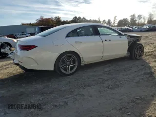 2019 Mercedes-Benz CLS with VIN WDD2J5KB9KA018453, listed as a Copart auction lot 80504414 with 44,342 mi miles and Salvage Title. Bid and sale history available at carsss.com. Image 3.