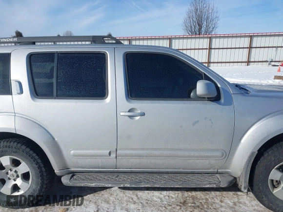 2006 Nissan Pathfinder SE with VIN 5N1AR18W06C649633, listed as a IAAI auction lot 41577009 with 137,557 mi miles and . Bid and sale history available at DreamBid. Image 13.