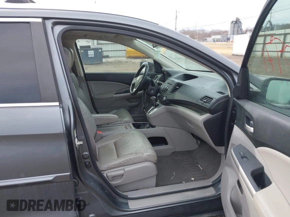 2012 Honda CR-V EX-L with VIN 2HKRM4H78CH608280, listed as a IAAI auction lot 41660971 with 192,226 mi miles. Bid and sale history available at carsss.com. Image 5.