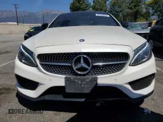 2017 Mercedes-Benz C 300 with VIN WDDWJ4JB1HF378289, listed as a Copart auction lot 52570555 with 106,355 mi miles and Salvage Title. Bid and sale history available at carsss.com. Image 5.
