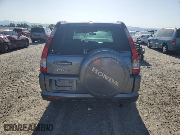 2005 Honda CR-V EX SE z VIN JHLRD78985C030749, wystawiony jako Copart lot #56605325 z przebiegiem 172 235 mil mil oraz Szkoda całkowita • Salvage title. Historia ofert i sprzedaży dostępna na DreamBid. Obrazek 6.