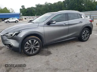 2018 Infiniti QX30 Premium z VIN SJKCH5CR7JA048715, wystawiony jako Copart lot #57514735 z przebiegiem 51 948 mil mil oraz Szkoda całkowita • Salvage title. Historia ofert i sprzedaży dostępna na DreamBid. Obrazek 1.