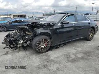 2018 Mercedes-Benz S 560 z VIN WDDUG8DB5JA393678, wystawiony jako Copart lot #51075395 z przebiegiem Nie podano mil oraz Szkoda całkowita • Salvage title. Historia ofert i sprzedaży dostępna na DreamBid. Obrazek 1.