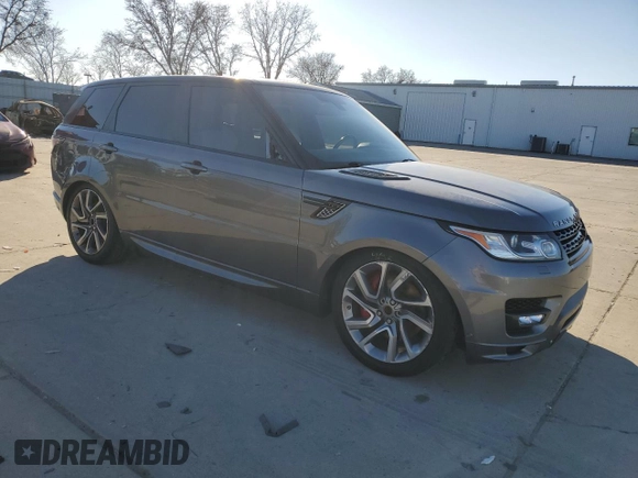 2015 Land Rover Range Rover Sport Autobiography with VIN SALWV2TF2FA511051, listed as a Copart auction lot 41895265 with Not provided miles and Salvage title. Bid and sale history available at DreamBid. Image 4.