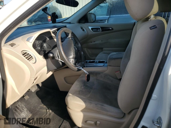 2016 Nissan Pathfinder S with VIN 5N1AR2MN0GC631752, listed as a Copart auction lot 61573295 with 116,797 mi miles and Salvage title. Bid and sale history available at DreamBid. Image 7.