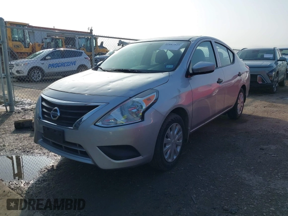2019 Nissan Versa SV with VIN 3N1CN7APXKL818475, listed as a IAAI auction lot 41887929 with 27,968 mi miles and . Bid and sale history available at DreamBid. Image 18.
