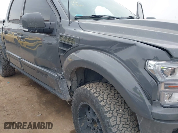 2018 Ford F-150 XL with VIN 1FTEW1E5XJFD71650, listed as a IAAI auction lot 41578768 with 87,439 mi miles. Bid and sale history available at carsss.com. Image 6.
