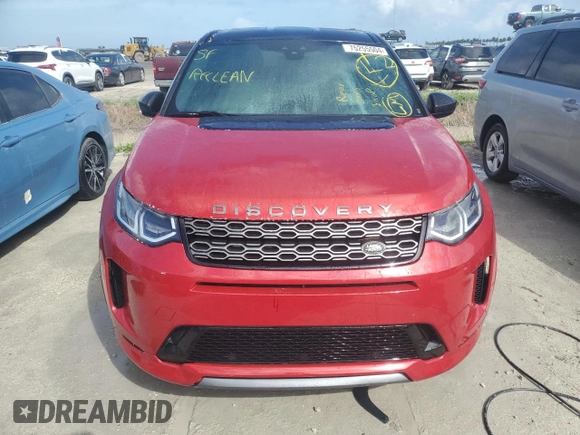 2020 Land Rover Discovery Sport S R-Dynamic with VIN SALCT2FX1LH842588, listed as a Copart auction lot 75255504 with 0 mi miles and Non Repairable. Bid and sale history available at carsss.com. Image 5.
