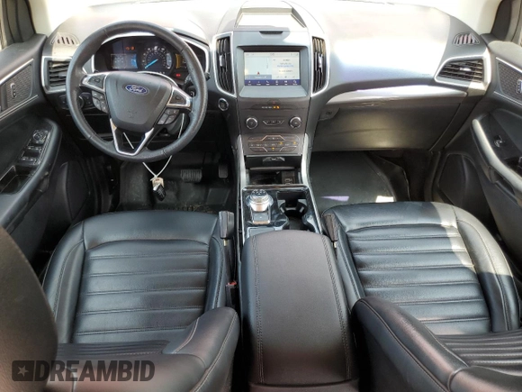 2020 Ford Edge SEL with VIN 2FMPK4J92LBA83975, listed as a Copart auction lot 59392145 with 43,589 mi miles and Salvage title. Bid and sale history available at DreamBid. Image 8.