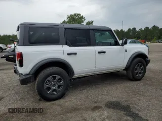2024 Ford Bronco Big Bend with VIN 1FMDE7BH1RLA78163, listed as a Copart auction lot 59555735 with 15,291 mi miles and Salvage title. Bid and sale history available at DreamBid. Image 3.