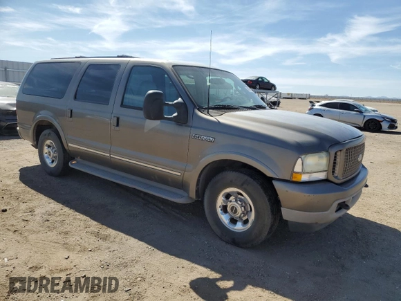 2003 Ford Excursion Limited with VIN 1FMNU42FX3EB25075, listed as a Copart auction lot 54161925 with 330,856 mi miles and Clean Title. Bid and sale history available at DreamBid. Image 4.