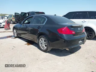 2013 Infiniti G37 Sedan Journey with VIN JN1CV6APXDM723255, listed as a IAAI auction lot 41918619 with 94,624 mi miles. Bid and sale history available at carsss.com. Image 3.