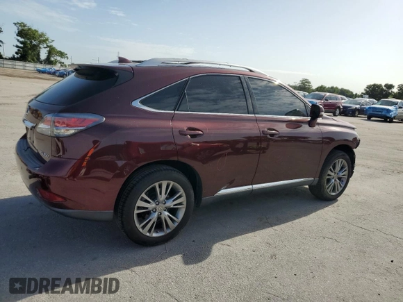 2014 Lexus RX 350 with VIN 2T2ZK1BAXEC135394, listed as a Copart auction lot 62964155 with 86,568 mi miles and Salvage title. Bid and sale history available at DreamBid. Image 3.
