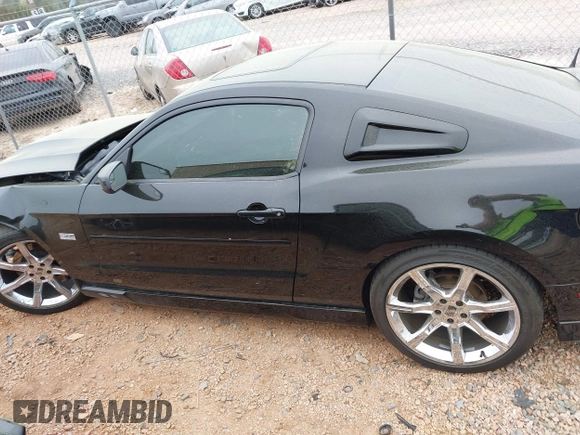 2011 Ford Mustang GT with VIN 1ZVBP8CF5B5124240, listed as a IAAI auction lot 41921557 with 57,695 mi miles. Bid and sale history available at carsss.com. Image 14.