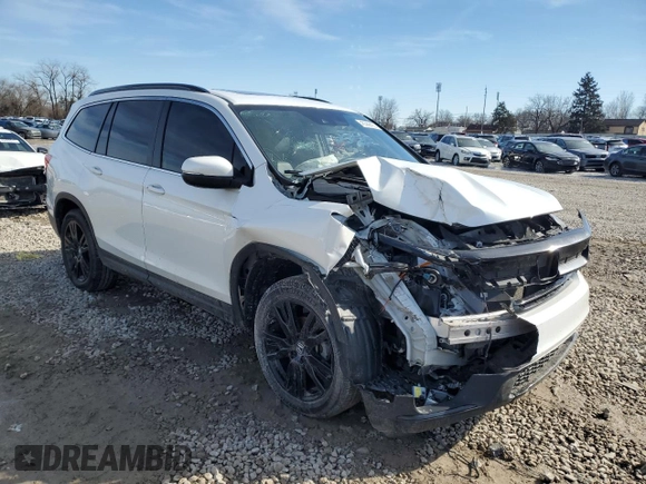 2022 Honda Pilot Special Edition with VIN 5FNYF6H2XNB058491, listed as a Copart auction lot 45369435 with 0 mi miles and Salvage Title. Bid and sale history available at carsss.com. Image 4.