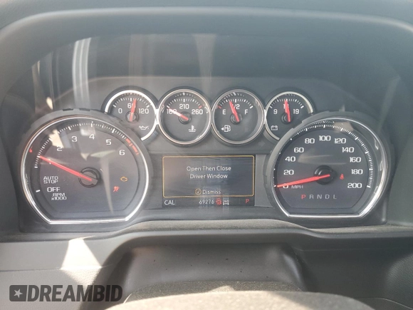 2021 Chevrolet Silverado 1500 LT z VIN 1GCUYDED9MZ194039, wystawiony jako Copart lot #53979225 z przebiegiem 69 276 mil mil oraz Szkoda całkowita • Salvage title. Historia ofert i sprzedaży dostępna na DreamBid. Obrazek 9.