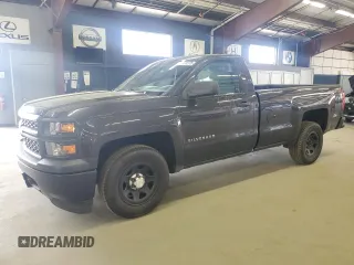 2014 Chevrolet Silverado 1500 Work Truck with VIN 1GCNCPEH3EZ242563, listed as a Copart auction lot 55473275 with 145,735 mi miles and Clean Title. Bid and sale history available at DreamBid. Image 1.