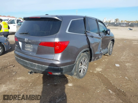2016 Honda Pilot EX-L z VIN 5FNYF5H67GB006722, wystawiony jako IAAI lot #41023005 z przebiegiem 126 450 mil mil oraz . Historia ofert i sprzedaży dostępna na DreamBid. Obrazek 4.