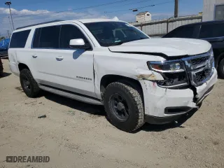 2017 Chevrolet Suburban LT with VIN 1GNSCHKC7HR171574, listed as a Copart auction lot 48794625 with 89,664 mi miles and Salvage Title. Bid and sale history available at carsss.com. Image 4.