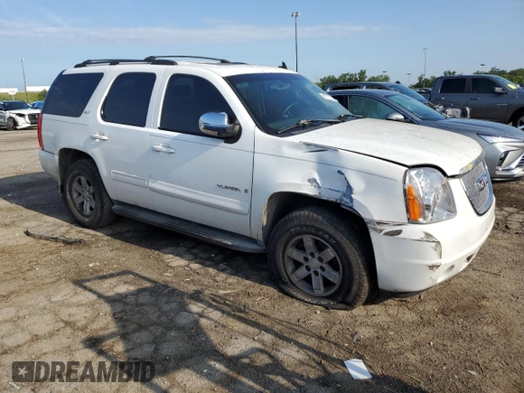 2007 GMC Yukon SLT with VIN 1GKFK13037J134144, listed as a Copart auction lot 65716194 with 0 mi miles and Salvage Title. Bid and sale history available at carsss.com. Image 4.