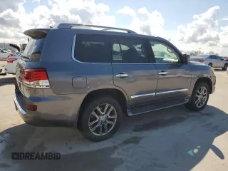 2013 Lexus LX 570 with VIN JTJHY7AX0D4112762, listed as a Copart auction lot 47033775 with 188,568 mi miles and Clean Title. Bid and sale history available at DreamBid. Image 3.